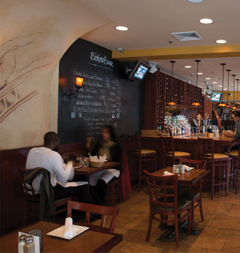 Restaurant near Luxury Apartment Rentals in Jersey City