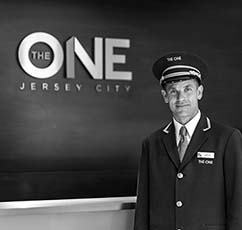 Lobby Attendant At The One Jersey City Apartment Rentals