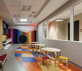 Children's Playroom at The One Luxury Apartment Rentals in Jersey City